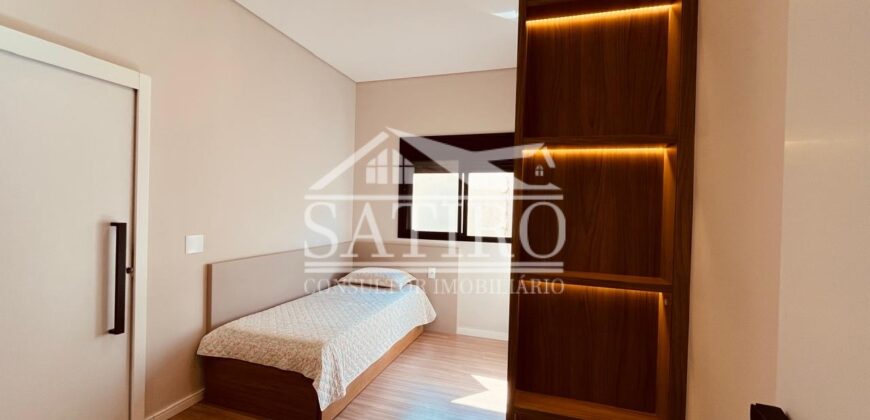 Imóvel moderno e imponente, com arquitetura contemporânea e acabamento de alto padrão