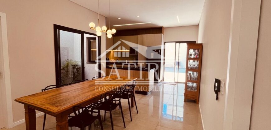 Imóvel moderno e imponente, com arquitetura contemporânea e acabamento de alto padrão