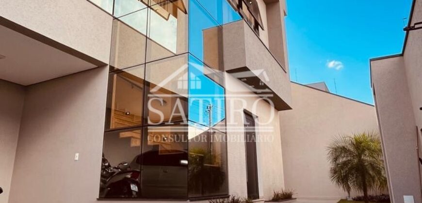 Imóvel moderno e imponente, com arquitetura contemporânea e acabamento de alto padrão