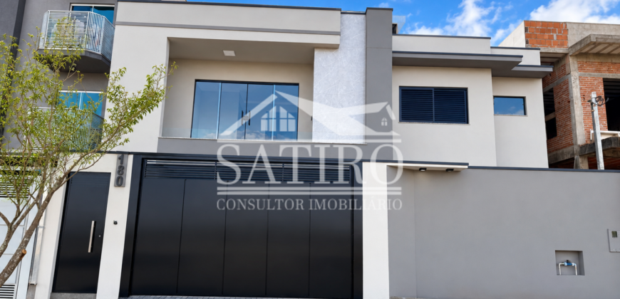 Fachada Moderna, vista panorâmica e cômodos bem distribuídos é o que mostra esse imóvel!